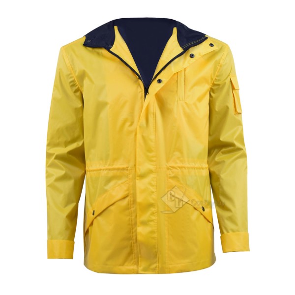 Dark Jonas Kahnwald Jacket Yellow Raincoat Cosplay Costume