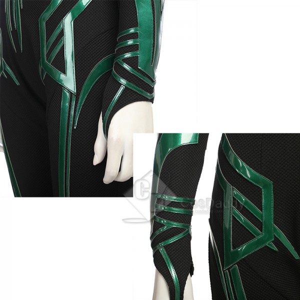 Thor 3 Ragnarok Goddess Of Death Hela Cosplay Costume With Cloak Shoes