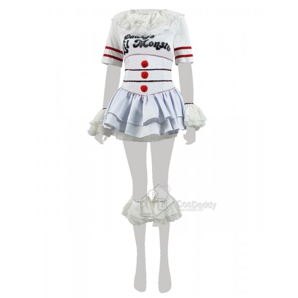 It Stephen King's It Pennywise the Dancing Clown Mix Cosplay Costume