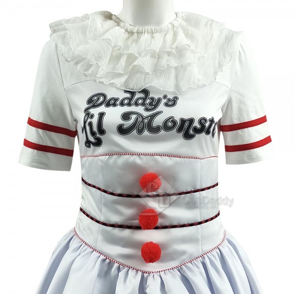 It Stephen King's It Pennywise the Dancing Clown Mix Cosplay Costume