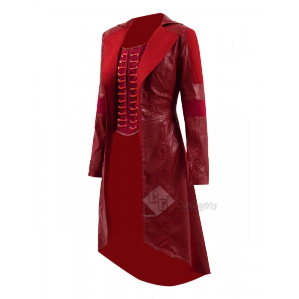 Captain America3 Civil War Scarlet Witch Cosplay Costume