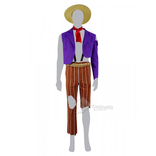 Coco (2017)  Movie Hector Light Purple Cosplay Costume