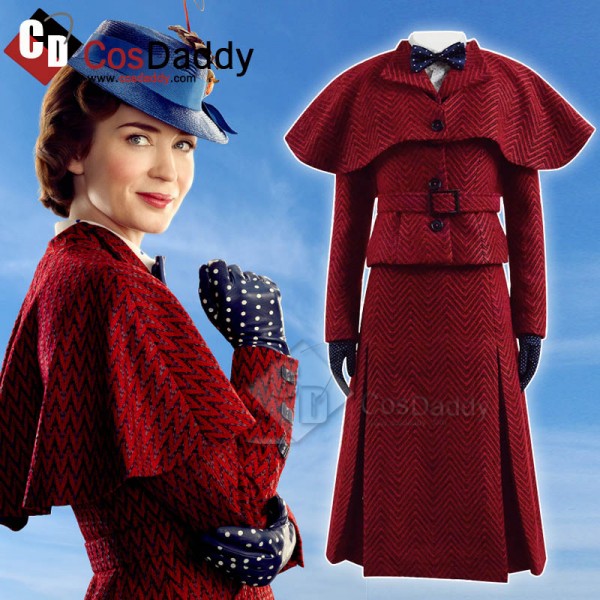 Mary Poppins 2 Mary Poppins Cosplay Costume