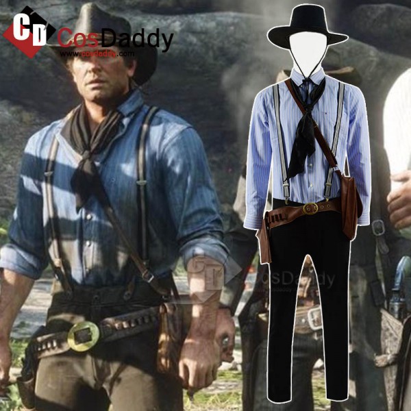 Red Dead Redemption 2 Authur Morgan Cosplay Costume