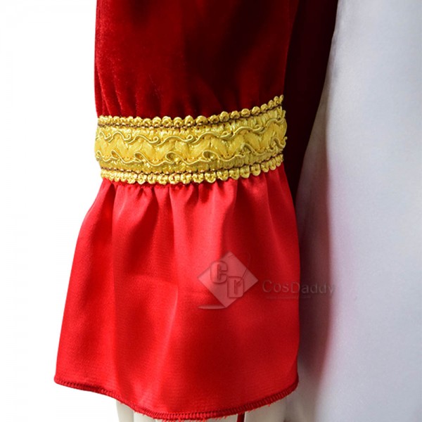 Christmas Santa Claus Cosplay Costume Women's Party Red Dress