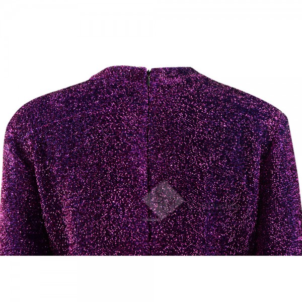 Sing Rossi Pig Purple Jumpsuit Cosplay Costume
