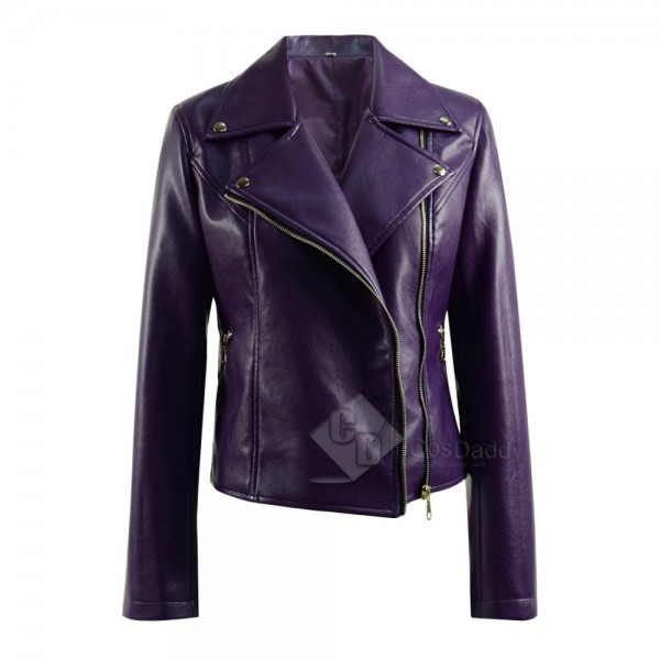 Vox Lux Celeste Leather Coat Cosplay Costume