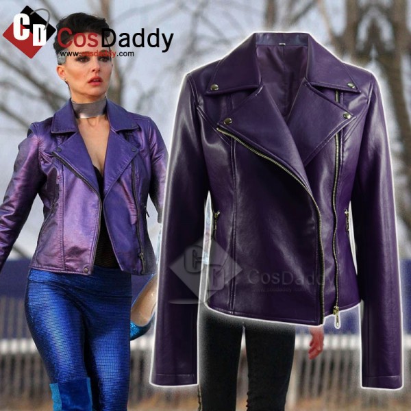 Vox Lux Celeste Leather Coat Cosplay Costume