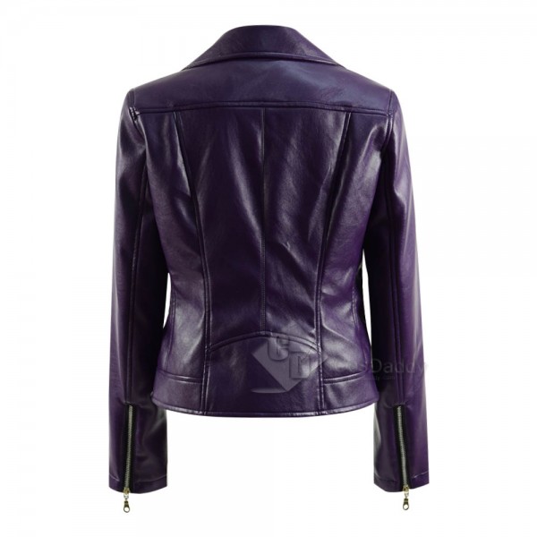 Vox Lux Celeste Leather Coat Cosplay Costume