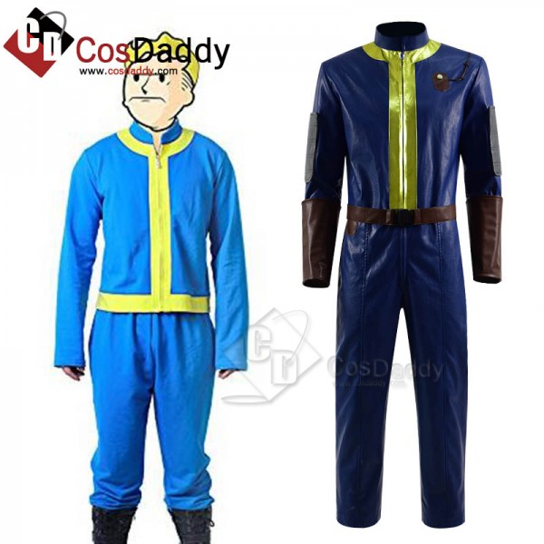 Fallout 76 Vault Jumpsuit Cosaply Costume