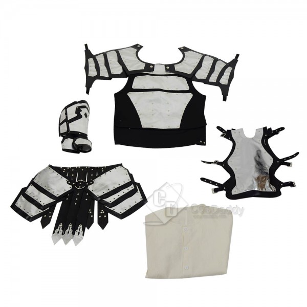 Conqueror Full Armor Leather and Steel Armor Cosplay Costume