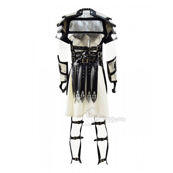 Conqueror Full Armor Leather and Steel Armor Cosplay Costume