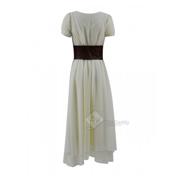 Les Misérables Fantine White Dress Cosplay Costume