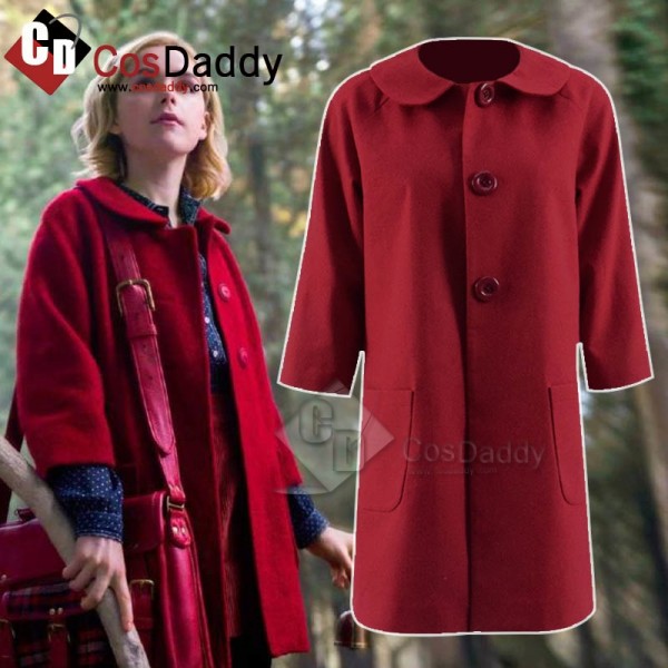 Chilling Adventures of Sabrina Sabrina Spellman Red Coat Cosplay Costume