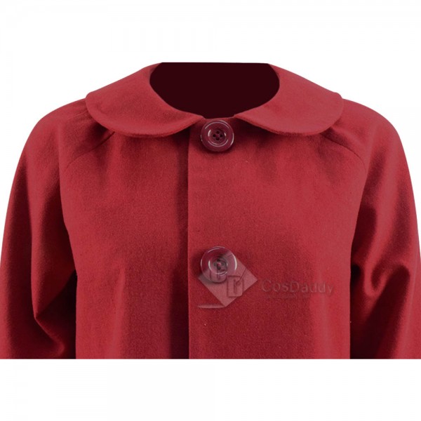 Chilling Adventures of Sabrina Sabrina Spellman Red Coat Cosplay Costume