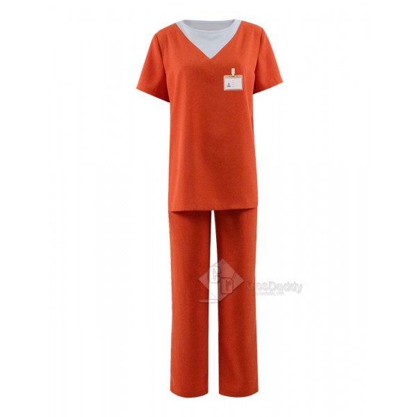Orange Is the New Black Season 7 Piper Chapman Prisoner Cosplay Costume