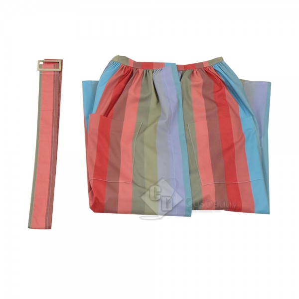 The Marvelous Mrs. Maisel Miriam Midge Maisel Rainbow Dress Cosplay Costume