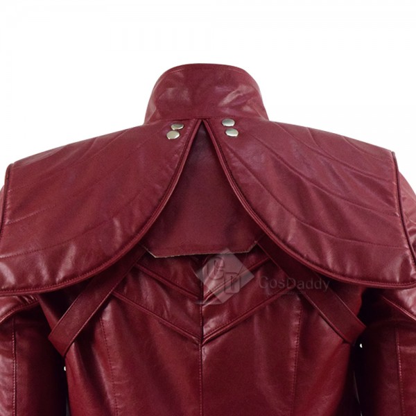 Devil May Cry V 5 Dante DMC 5 Cosplay Costume Leather Long Jacket Coat