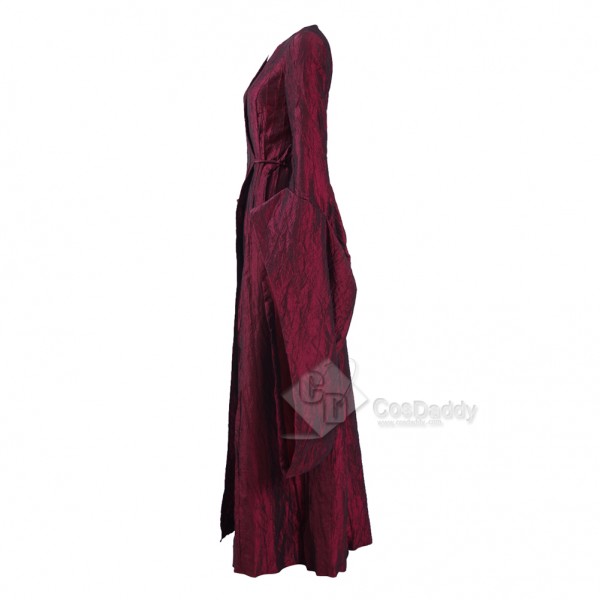 Game of Thrones Season 6 Melisandre Red Dress Cosplay Costume