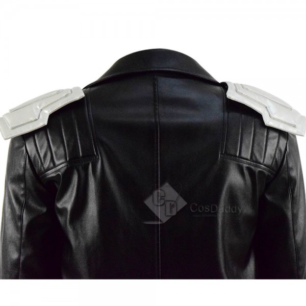 DC Doom Patrol Robotman Leather Coat Cosplay Costume