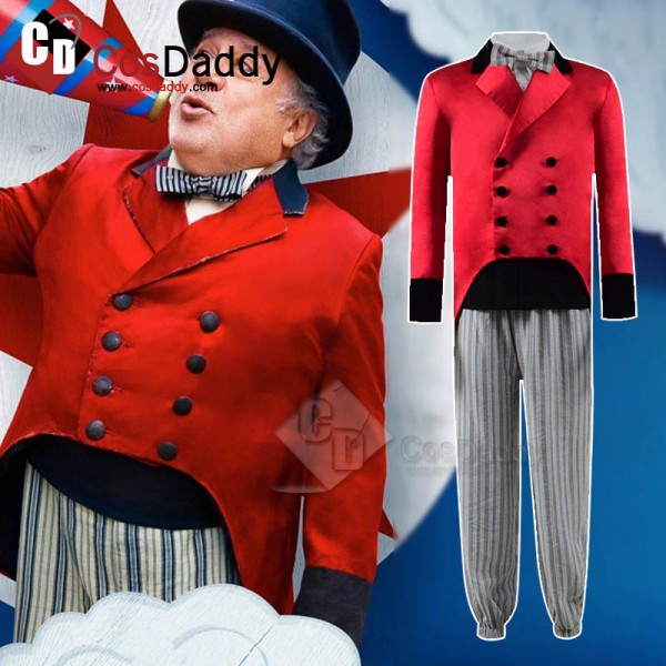 Dumbo Max Medici Showman Cosplay Costume