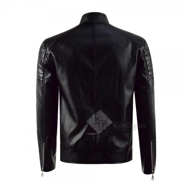 Gotham Season 5 Bruce Wayne Batman Leather Jacket Cosplay Costume