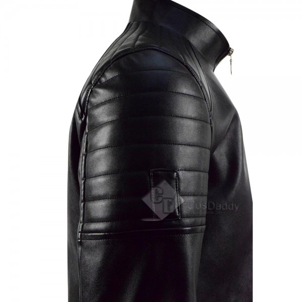 Gotham Season 5 Bruce Wayne Batman Leather Jacket Cosplay Costume