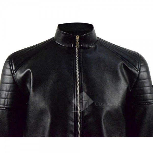 Gotham Season 5 Bruce Wayne Batman Leather Jacket Cosplay Costume