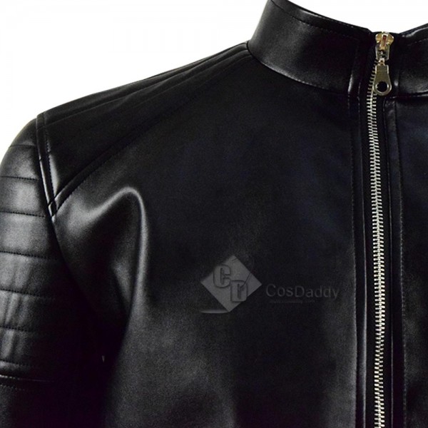 Gotham Season 5 Bruce Wayne Batman Leather Jacket Cosplay Costume