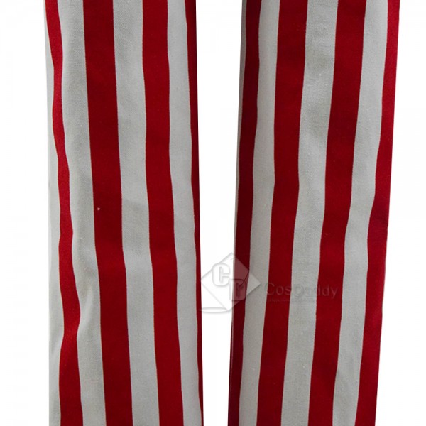 Uncle Sam Fancy Dress Stripe Suit Cosplay Costume