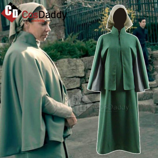 The Handmaid's Tale Season 3 Long Dress Cosplay Co...