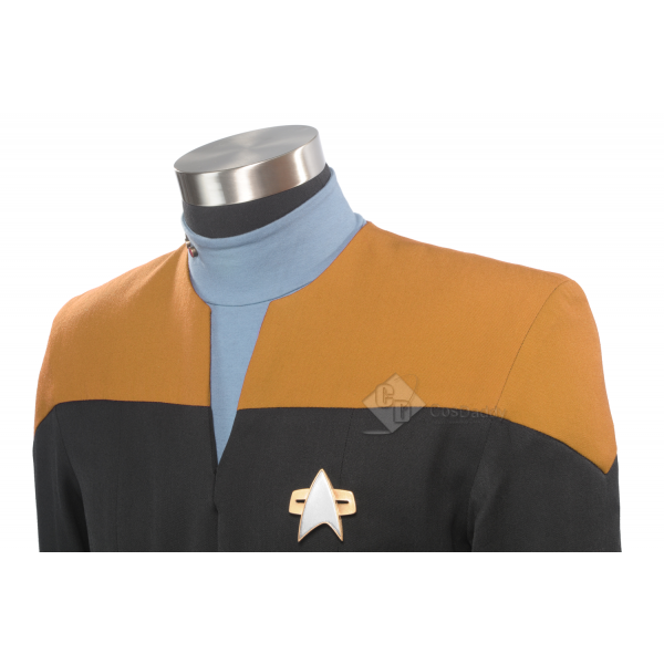 Star Trek:  Voyager Starfleet Uniform Gold Jumpsuit Costume