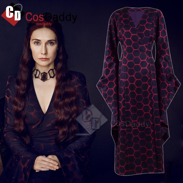 Game Of Thrones Season 8 Melisandre Costume Hallow...