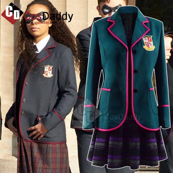 Cosdaddy The Umbrella Academy Purple School Uniform Cosplay For Sale