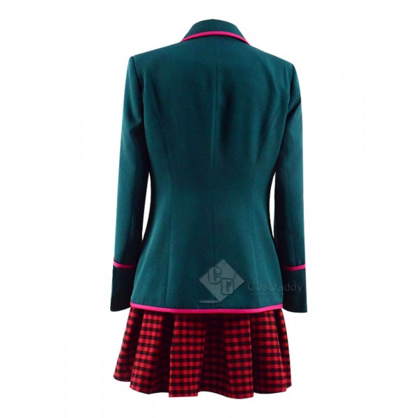 The Umbrella Academy Cosplay Outfit Girls School Uniform Red TV Costume