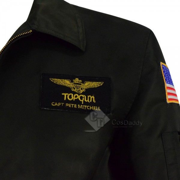Top Gun Maverick Halloween Costume Nylon Jacket For Sale 2019