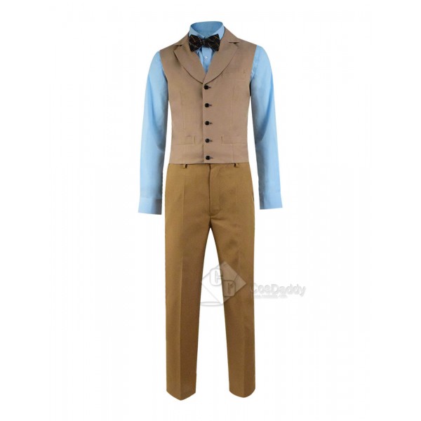 Good Omens Michael Sheen Coat Outfit Full Set Cosplay Costume 2019
