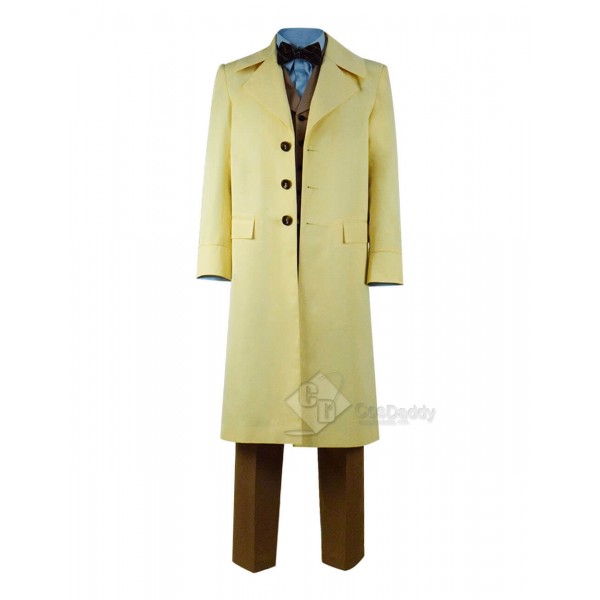 Good Omens Michael Sheen Coat Outfit Full Set Cosplay Costume 2019