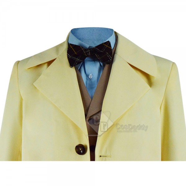 Good Omens Michael Sheen Coat Outfit Full Set Cosplay Costume 2019