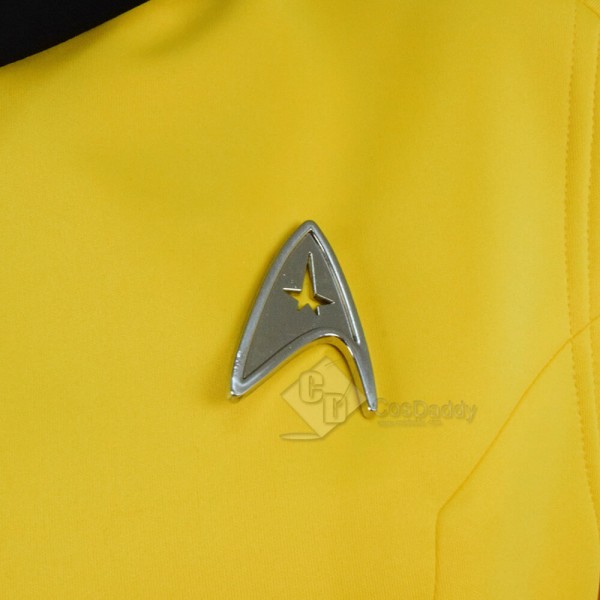 Women Star Trek Discovery Uniform Yellow Cosplay Costume For Sale