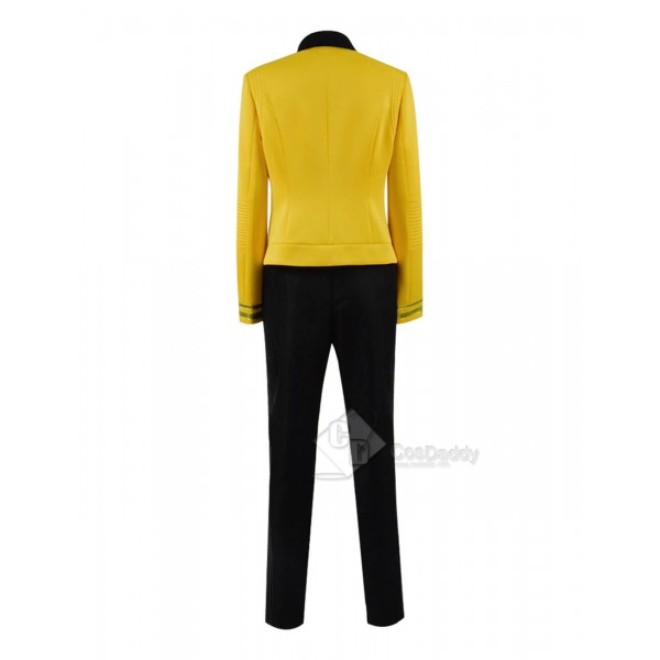 Women Star Trek Discovery Uniform Yellow Cosplay Costume For Sale