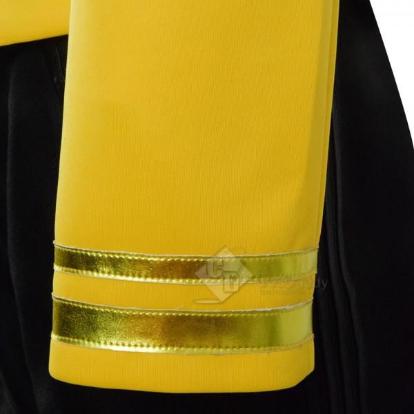 Women Star Trek Discovery Uniform Yellow Cosplay Costume For Sale