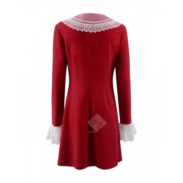 The Chilling Adventures of Sabrina Red Dress Cosplay Halloween Costume