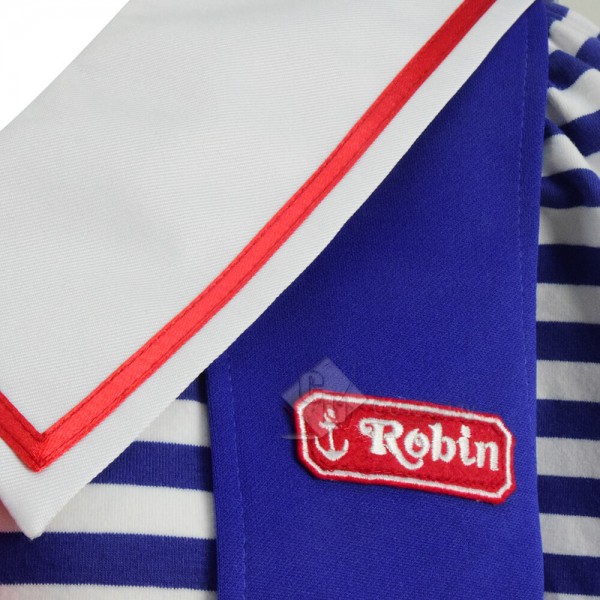 Stranger Things Season 3 Robin's Scoops Ahoy Uniform Halloween Costume