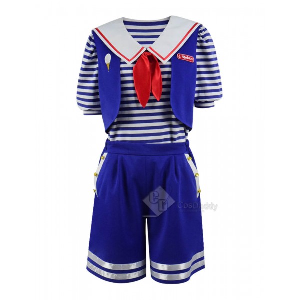 Stranger Things Season 3 Robin's Scoops Ahoy Uniform Halloween Costume