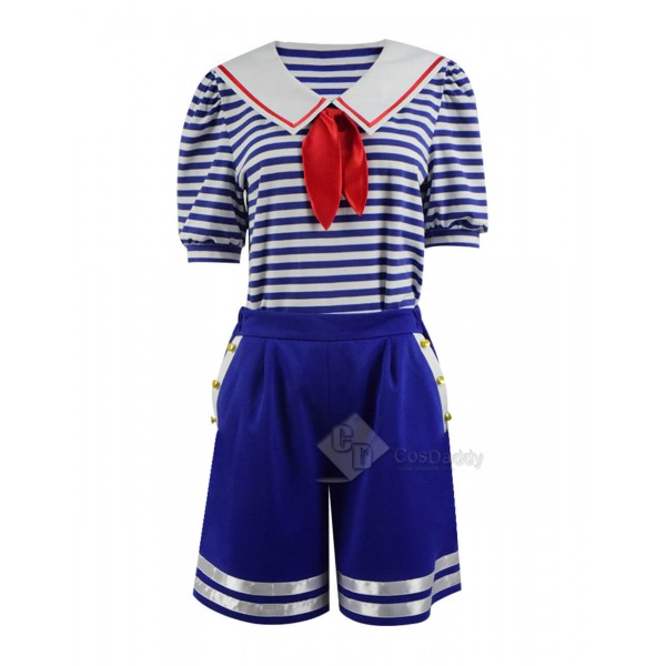 Stranger Things Season 3 Robin's Scoops Ahoy Uniform Halloween Costume