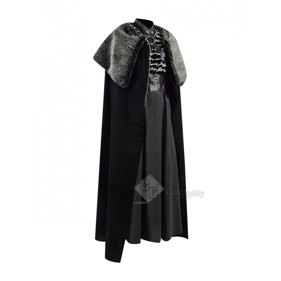 Game of Thrones Sansa Stark Dress Cape Clock Cospaly Costume Ideas For Sale