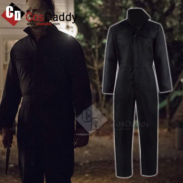 Halloween Michael Myers Jumpsuit Cosplay Costume A...