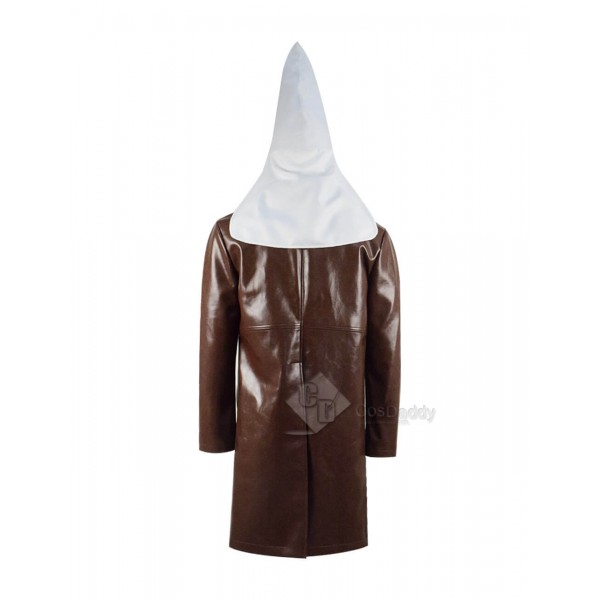 BlacKkKlansman John David Washington Coat White Hat Cosplay Costume