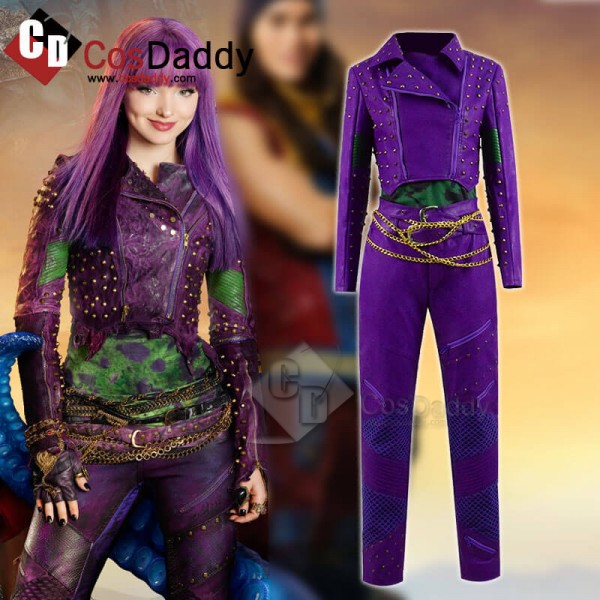 Best Disney Descendants Costumes Mal Outfit Cosplay For Kids Adults